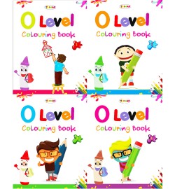 0 Level Colouring Book (Set Of 4 Books)